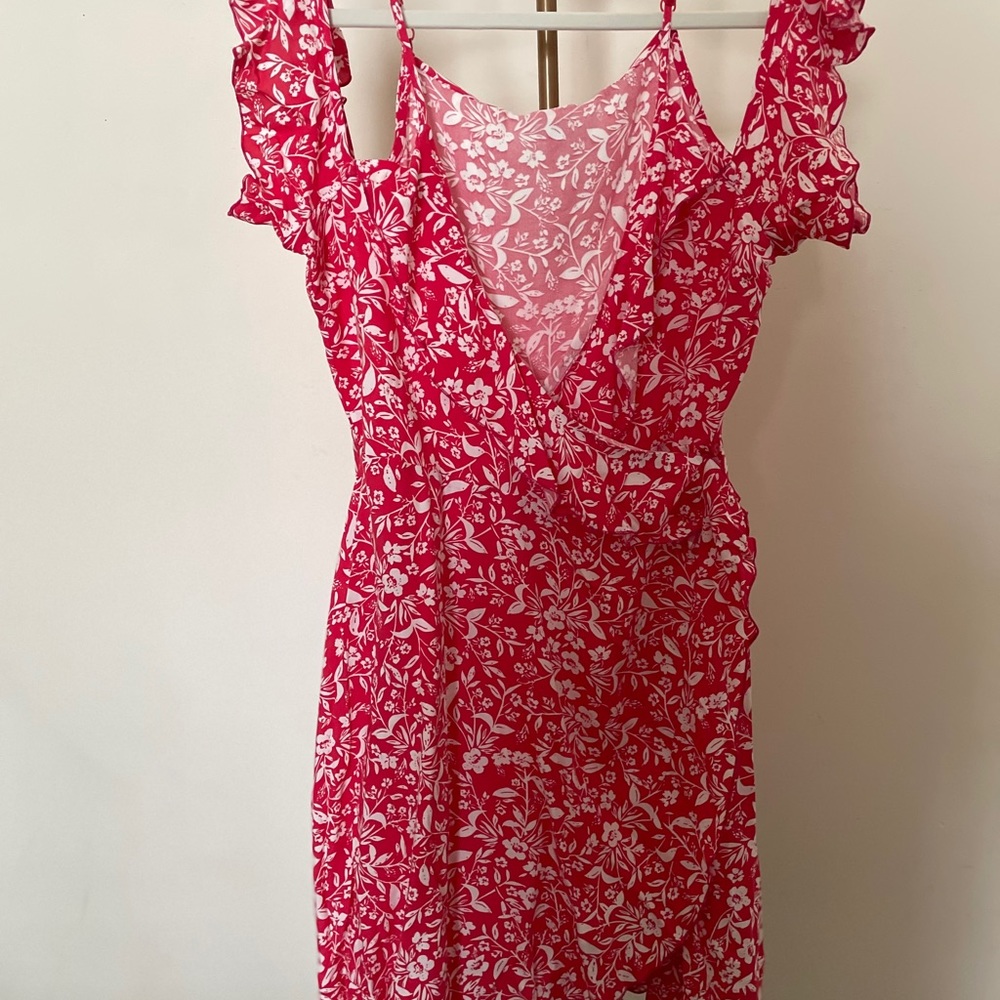 Cold shoulder dress
